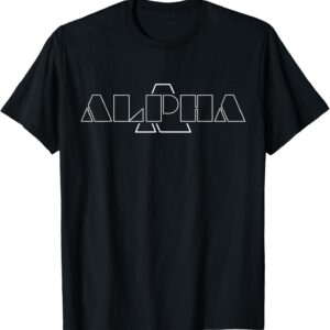 C579 ALPHA Gym T Shirt Workout MMA Fitness Motivation T-Shirt