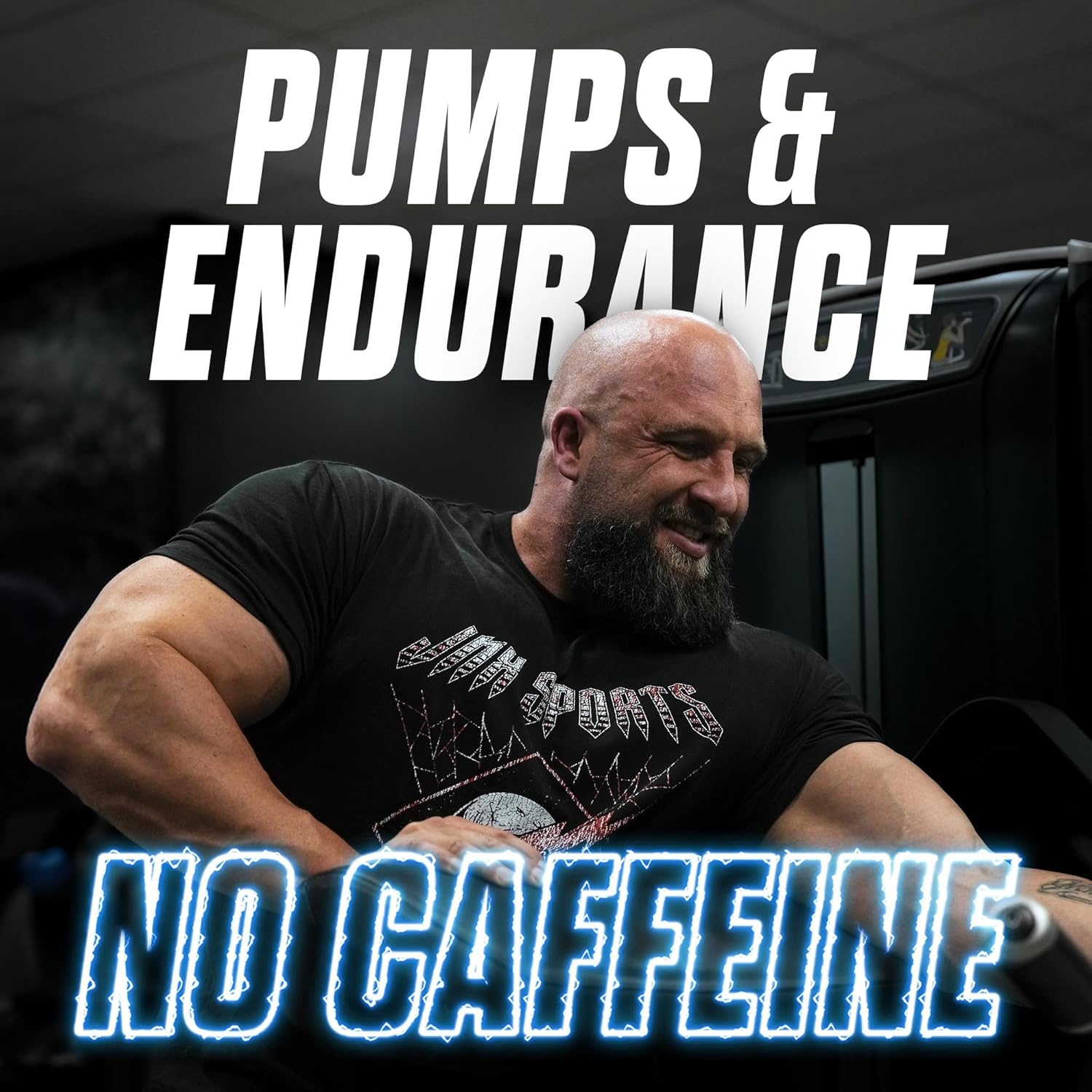 JNX SPORTS The Curse! Pump – Stim-Free Pre-Workout | Blue Raspberry 40 Serves | Caffeine-Free Pump Pre Workout, Non-Stim Nitric Oxide Preworkout for Men & Women - Image 3