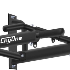 Wall Mount Pull Up Bar, Heavy Duty Steel Joist Mount Chin Up Bar, Pull-Up Bar With Wood Mount and Wall Mount Screws