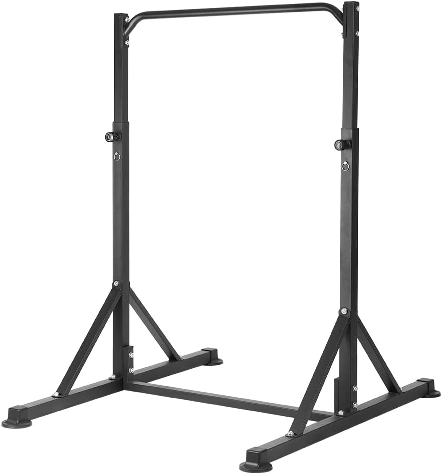 Pull Up Station, Power Tower Adjustable Pullup Bar Free Standing, Heavy Duty Multifunction Strength Training Pull Up Bar, Gym Workout Fitness Equipment Chin up Bar for Home Outdoor, 440LBS Capacity - Image 8