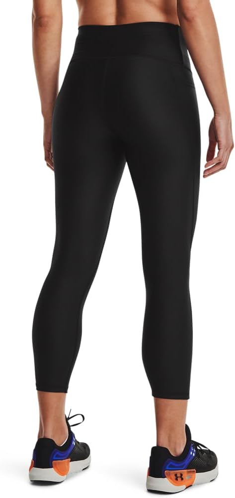 Under Armour Women's HeatGear High No-Slip Waistband Ankle Leggings - Image 2