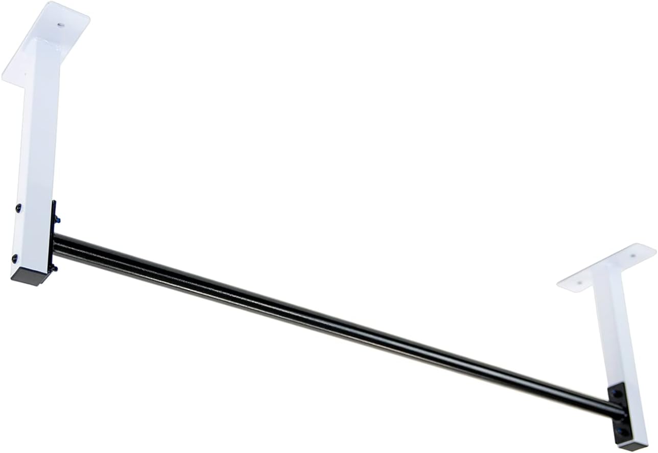 Ceiling Mount Pull Up Bar with 48” Straight Bar and 14” Risers, Fits 16” and 24” Joist by Ultimate Body Press