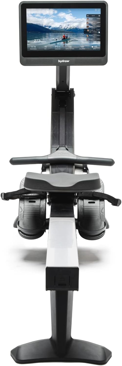 Hydrow Wave Rowing Machine with 16" HD Touchscreen & Speakers - Foldable | Live Home Workouts, Subscription Required - Image 3