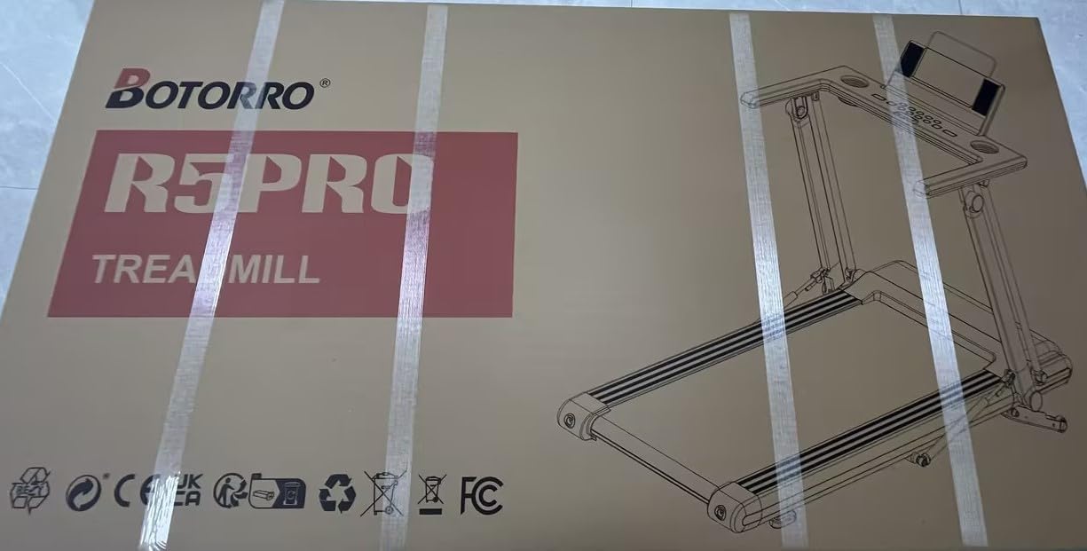 Treadmills for Home, Foldable Treadmill, Wide Shock Absorption Deck for Walking or Running, 300 LBS Weight Capacity, Bluetooth Enable, LED Display| R5PRO 12% R7 R9 18% Auto Incline - Image 9