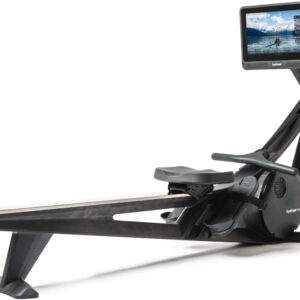 Hydrow Wave Rowing Machine with 16″ HD Touchscreen & Speakers – Foldable | Live Home Workouts, Subscription Required