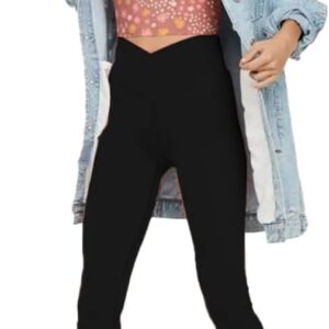 TOPYOGAS Women’s Casual Bootleg Yoga Pants V Crossover High Waisted Flare Workout Pants Leggings