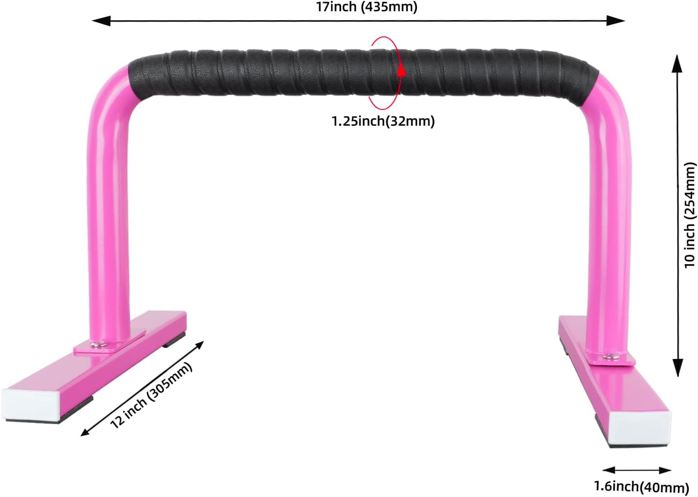 Strength Training Parallettes Push Up Bars, Pushup Handles Calisthenics Equipment for Home Workout, Anti-slip Gymnastics Bars, Handstand & Dip Bar for Outdoor Exercise - Image 3