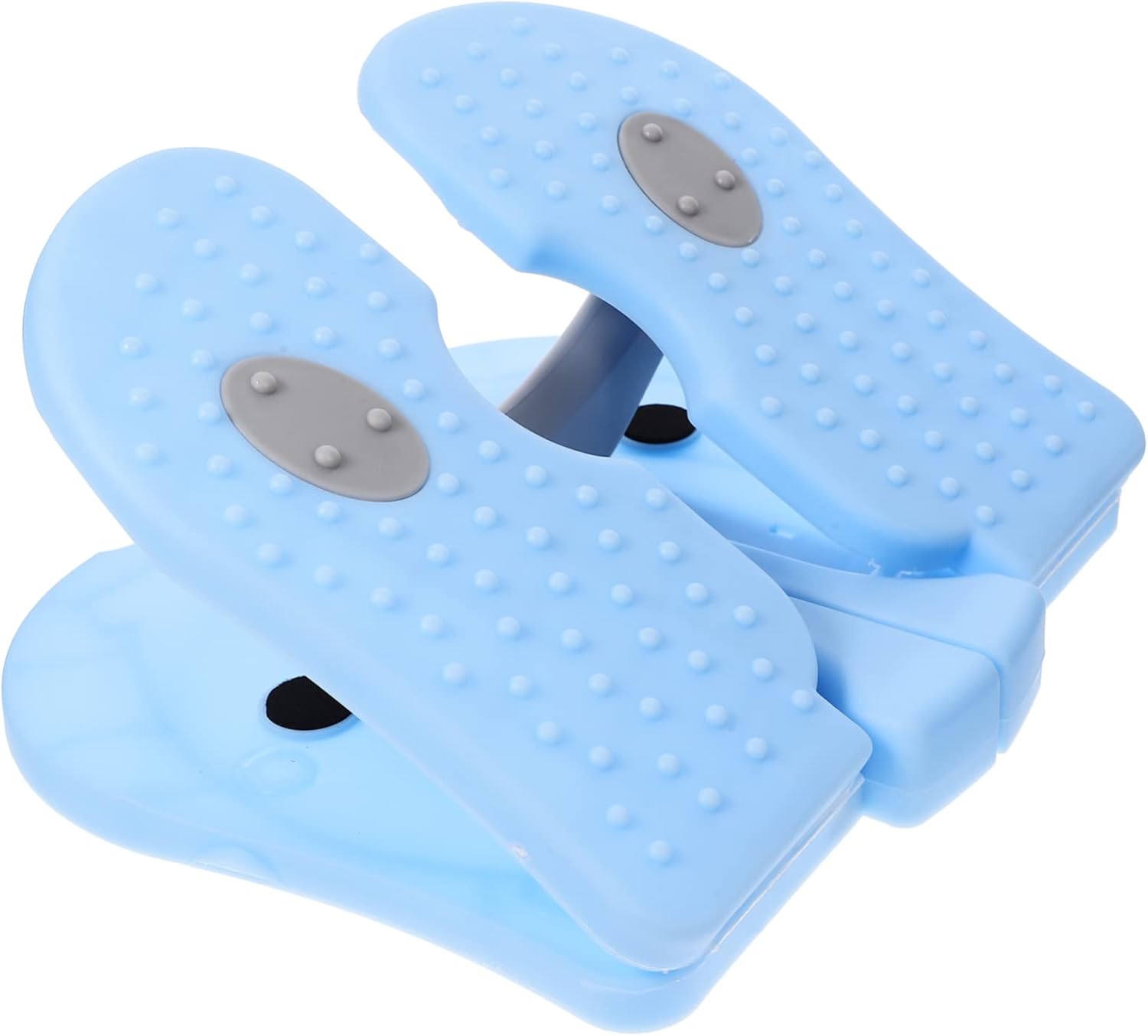 Toyvian Mini Stepper Machine for Home Fitness Portable Climbing Trainer Adjustable Resistance Non-Slip Foot Pedals and Compact Design for Weight Loss Suitable for Men and Women