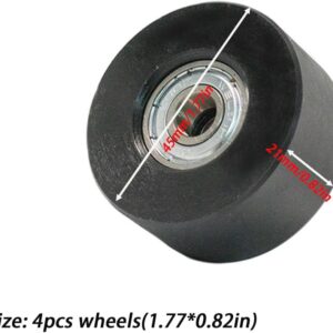 Rowing Machine Replacement Parts, Water Rower Machine Seat Wheel, Exercise Machine Parts Accesories