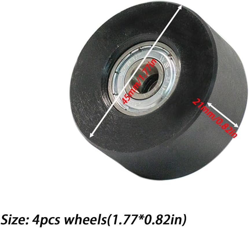 Rowing Machine Replacement Parts, Water Rower Machine Seat Wheel, Exercise Machine Parts Accesories - Image 2