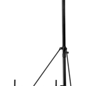 VEVOR Punching Bag Stand, Steel Heavy Duty Workout Training Equipment, Adjustable Height Boxing Punching Stand with Weighted Base, Holds Up to 140 lbs, Freestanding Sandbag Rack for Home Gym Fitness