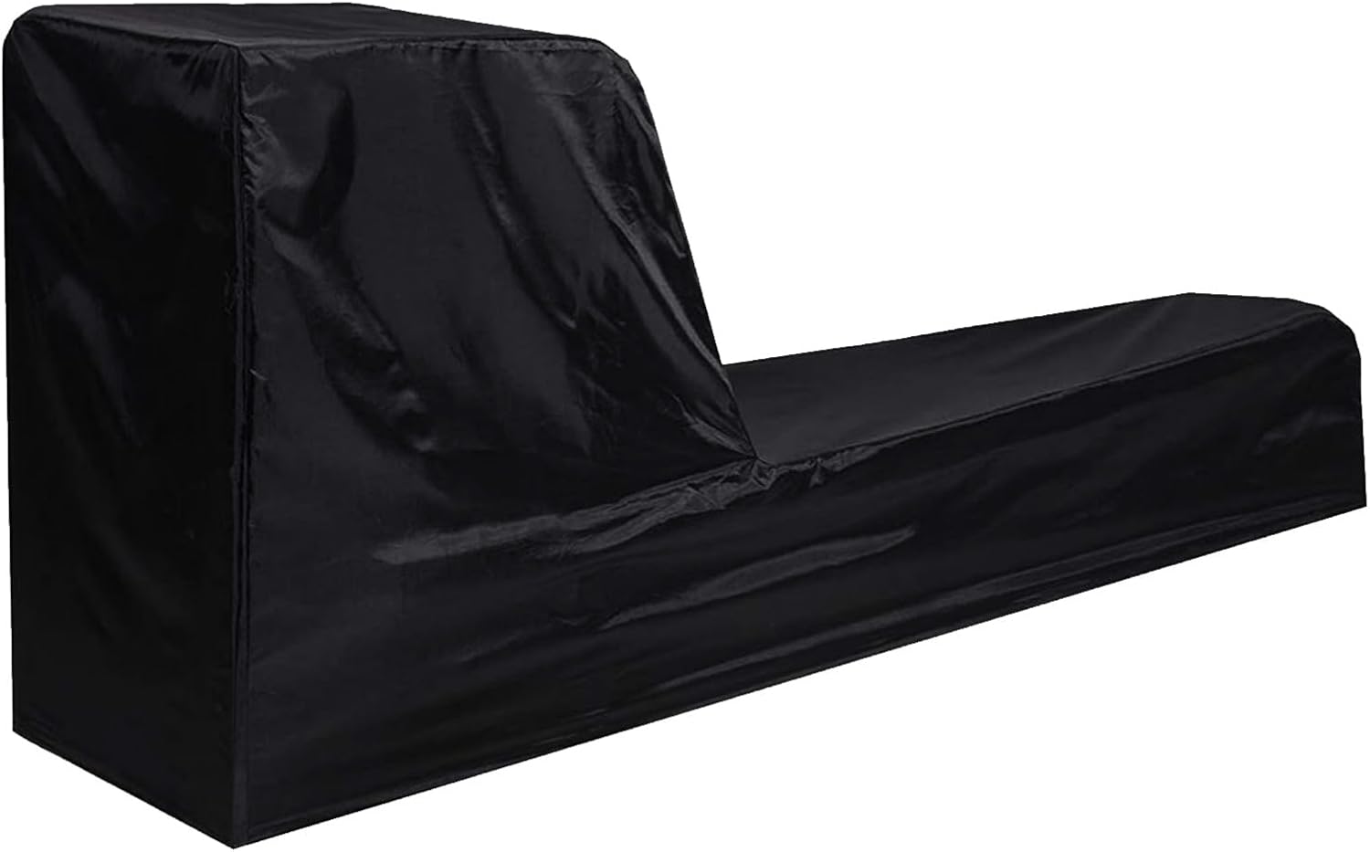 Fitness Rowing Machine Dust Cover 210D Oxford Fabric 95" x 24" x 40" Black Rowing Waterproof Machine Cover Fitness Equipment Protector - Image 5