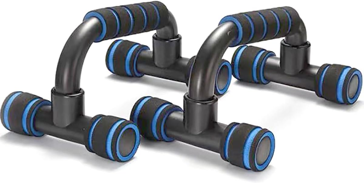 Cooplay 1 pair Push Up Bars for Home Gym Travelling Fitness Workouts Training Exercise