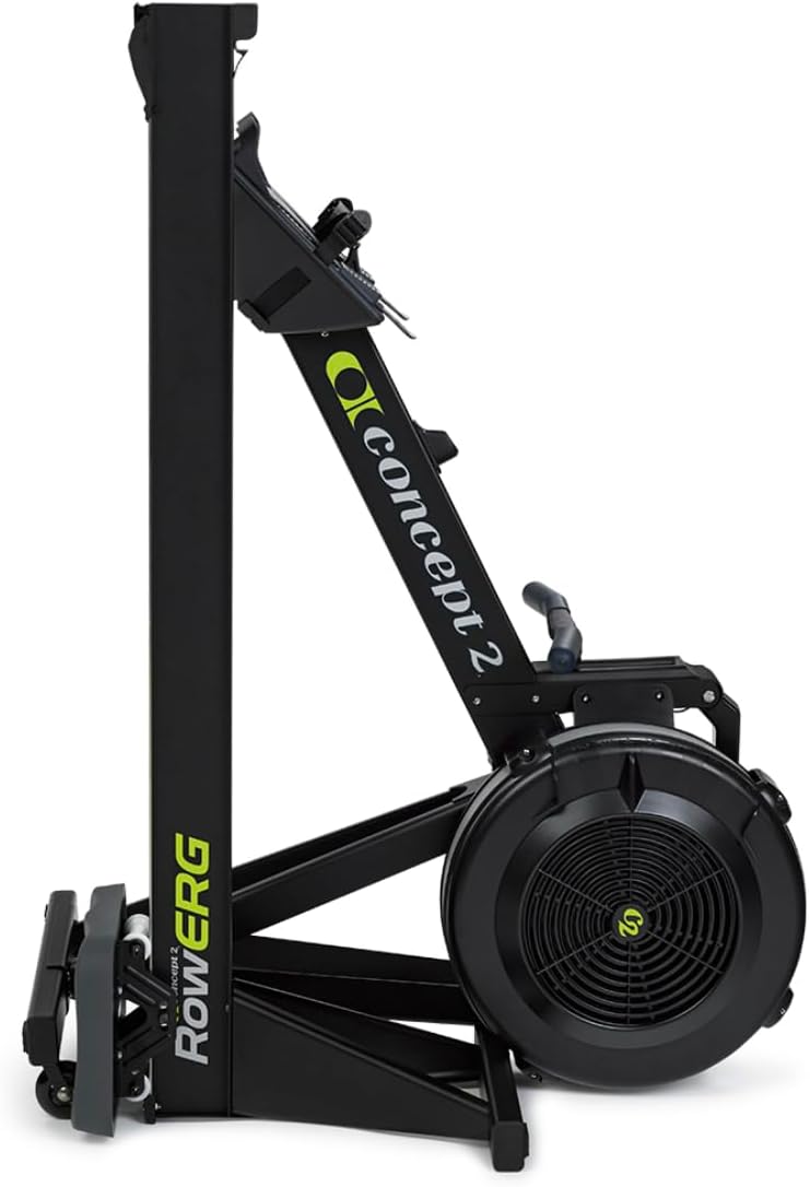 Concept2 RowErg Model E Indoor Rowing Machine with Tall Legs - PM5 Monitor, Device Holder, Adjustable Air Resistance, Easy Storage with FitXion Seat Cushion - Image 3