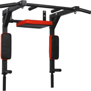 BESTHLS Pull Up Bar Accessories – 4 Pack of Wall Mounted Iron J Hooks with Multiple Types of Screws for Pull Up Bar Chin Up Bar Station