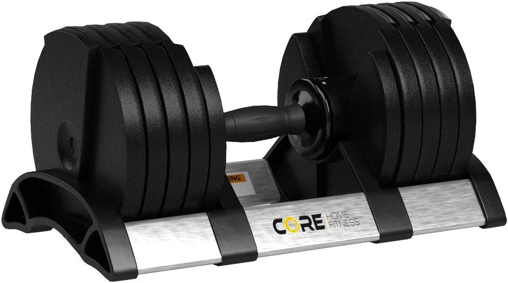Core Fitness® Adjustable Dumbbell Weight Set by Affordable Dumbbells - Image 4