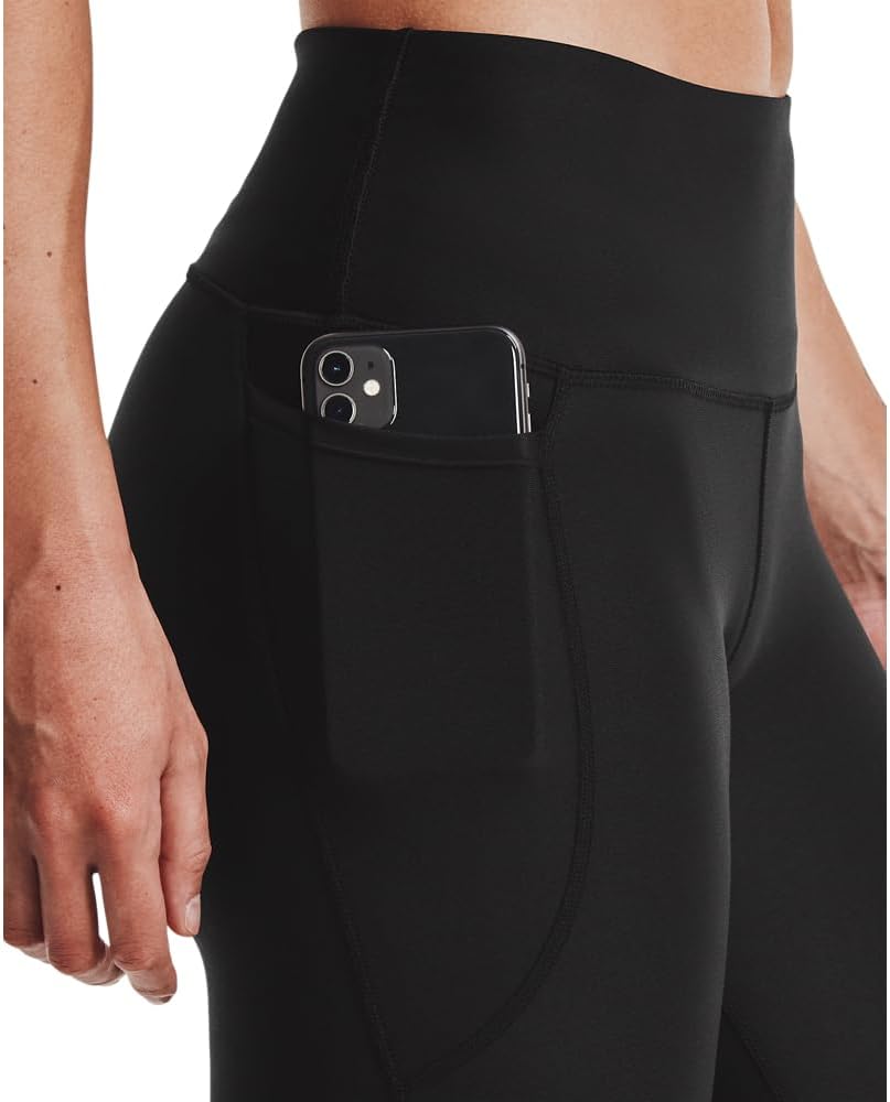 Under Armour Women's HeatGear High No-Slip Waistband Ankle Leggings - Image 5