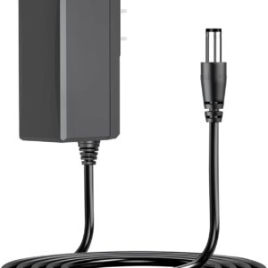 6FT 9V AC Adapter Fits for Bowflex Max Trainer elliptical M3 M5 M7, Gold’s Gym Cycle Trainer 300C 300Ci & 400R 400Ri, Golds Gym Elliptical Stride Trainer 550i Cardio Equipment Power Supply Cord