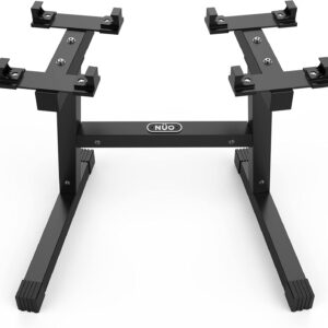 FF Finer Form Nuobell Adjustable Dumbbell Rack & Stand for Nuobell Adjustable Dumbbell Set – Safe, Convenient, and Prevents Accidents. Dumbbell Rack Only, No Weights Included