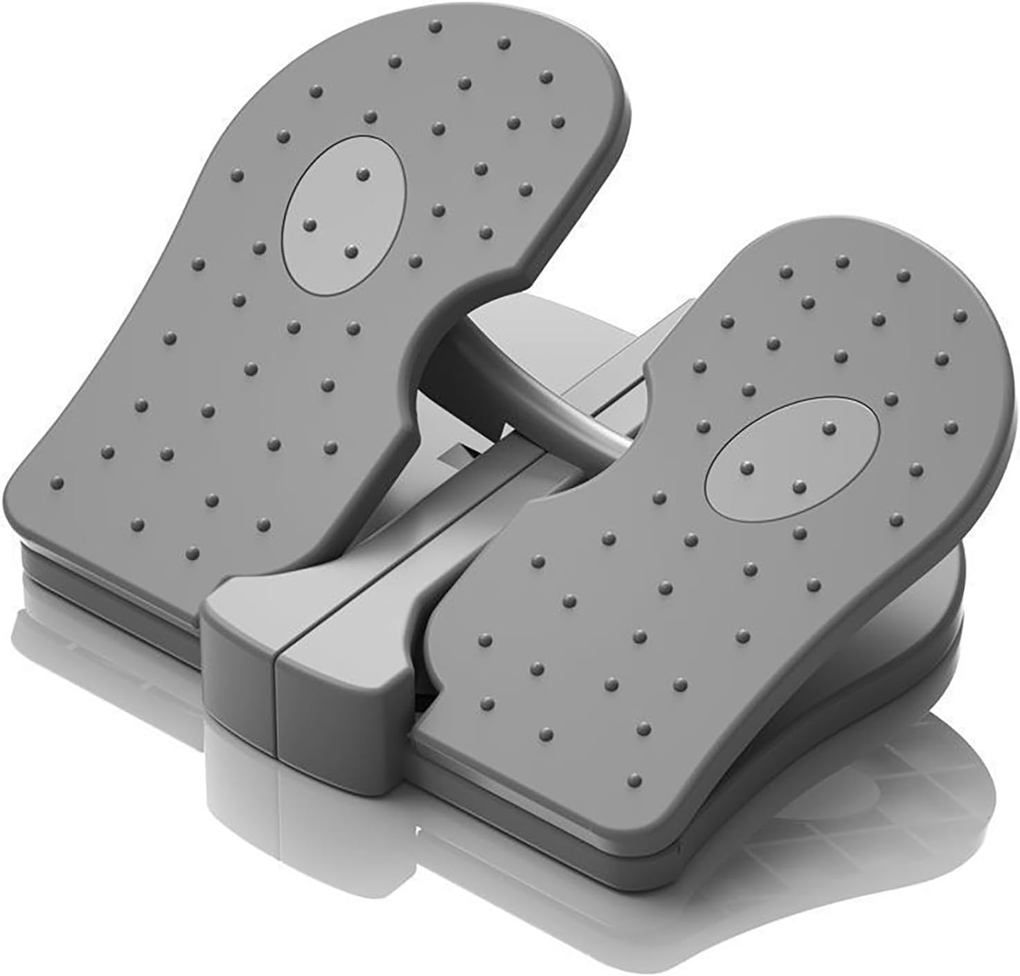 Compact Foot Stepper Machine, Quiet Folding Leg Workout Trainer, Anti Slip Mini Stepper Trainer, Reinforced Nylon Material, Lightweight Office Home Exercise Equipment, Convex - Image 2
