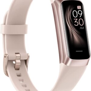 Fitness Tracker with 24/7 Heart Rate Blood Oxygen Sleep Monitor,Activity Tracker with 1.1″ AMOLED Touch Color Screen, Multiple Sport Modes Step Counter,IP68 Waterproof for Women Men