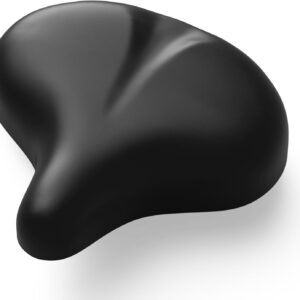 MERACH Exercise Bike Seat Cushion, Comfort Seat Cover for Women Men, High-Density Foam Padded Soft with Dual Shock Absorbing, Accessories for Spin Bike, Compatible with All Merach Bikes