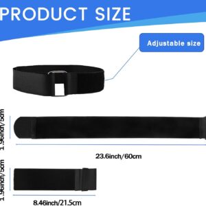 4pcs Universal Elliptical Machine Pedals Straps, Trainer Straps Leg Pedal Exercixer for Fitness