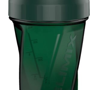 HELIMIX 1.5 Vortex Blender Shaker Bottle Holds upto 28oz | No Blending Ball or Whisk | USA Made | Portable Pre Workout Whey Protein Drink Shaker Cup | Mixes Cocktails Smoothies Shakes | Top Rack Safe