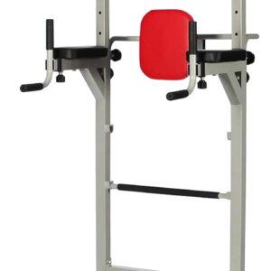 Signature Fitness Power Tower with Push-up, Pull-up and Workout Dip Station for Home Gym Strength Training