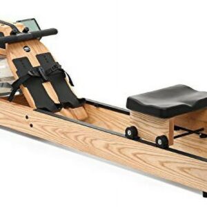 WaterRower Ash Rowing Machine with S4 Monitor | USA Made Water Rower | Original Handcrafted Erg Row Machine for Home Use & Gym