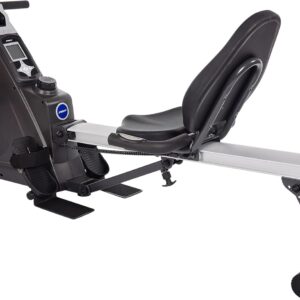 Stamina Conversion II Recumbent Exercise Bike and Rower – Cardio Machine with Smart Workout App – Exercise Bike for Home Workout – Up to 250 lbs Weight Capacity