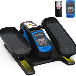 Under Desk Elliptical Machine, Electric Ellipse Leg Exerciser for Senior, Quiet and Compact Electric Seated Pedal Exerciser for Home with Remote Control and 12 Adjustable Speeds