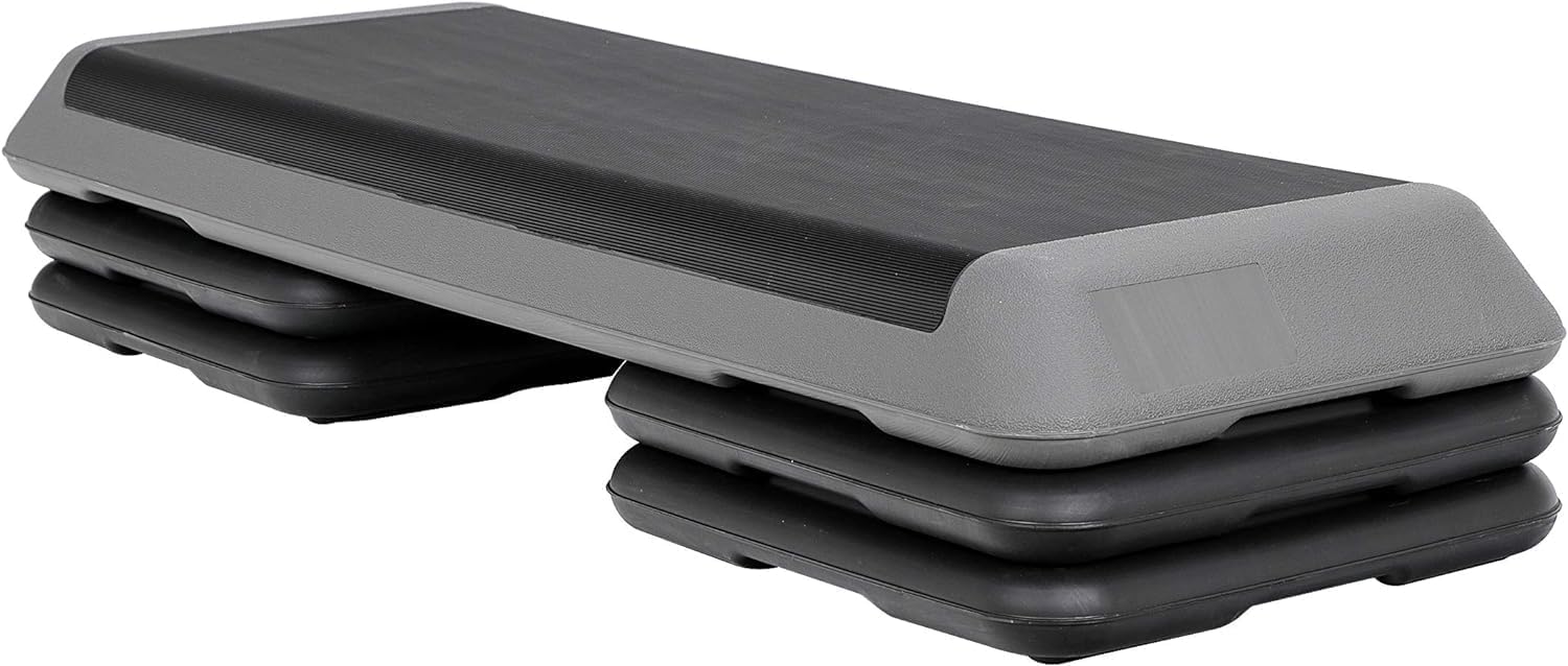 Adjustable Workout Aerobic Stepper, Exercise Step Platform Trainer with 4 Risers,Non-Slip Surface for Home Gym Workout Training - Image 8