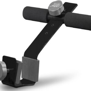 Aduro Sport Doorway Sit-Up Exercise Bar, Adjustable Reinforced Steel with Padded Ankle Bar, Perfect for Home Work or Travel – Fits Any Door