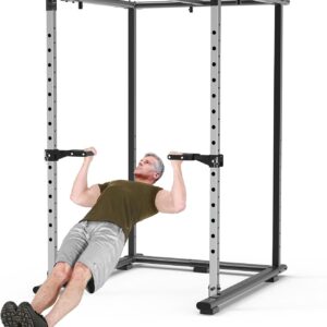 Kipika Y-Shaped Dip Bar for Power Cage with 5/8″ or 1″ Hole – Dip Bar Attachments for Home Gym – Heavy Duty Power Rack Attachments – Squat Rack Accessories for Strength Training