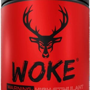 Bucked Up – Woke – HIGH STIM Pre Workout – Best Tasting – Focus Nootropic, Pump, Strength and Growth, 30 Servings (Rocket Pop)