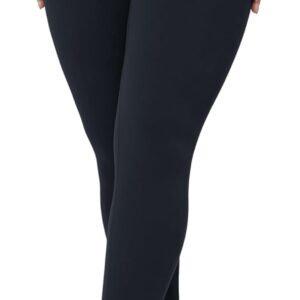 Hugcurve No Front Seam High Waisted Workout Leggings for Women Buttery Soft Yoga Pants Gym Athletic Tights – 25”