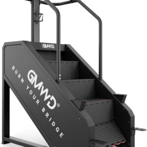 GMWD Stair Stepper Machine, Commercial Grade Stair Climber with LED Display, Stair Machine for Cardio, 15 Resistance Levels, 24-164 Steps/Min, Exercise Machine for Home