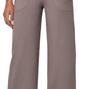 G4Free EverGoing Wide Leg Pants for Women Yoga Pants High Waist Sweatpants with Pockets Stretch Lounge Pants Comfy Workout