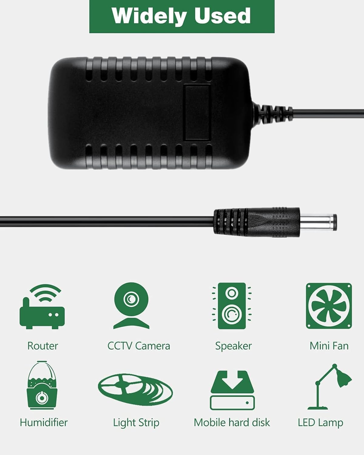 AC Adapter Charger Compatible with Fuel Fitness FE44 Elliptical Trainer Power Mains Cord PSU - Image 5