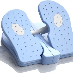 Compact Foot Stepper Machine, Quiet Folding Leg Workout Trainer, Anti Slip Mini Stepper Trainer, Reinforced Nylon Material, Lightweight Office Home Exercise Equipment, Convex