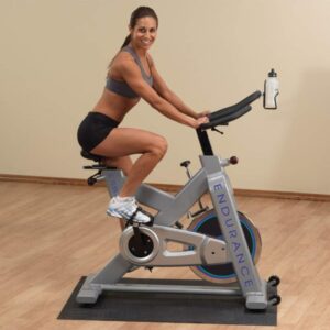 Body-Solid Long Vinyl Heavy Duty Exercise Equipment Mat (RF36T) for Use on Carpet, Hardwood Floors, Concrete & More – Perfect for Treadmills, Bikes & Other Home Gym Equipments, 36×78 in