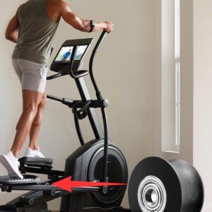 Elliptical Machine Roller Wheel Replacement Compatible with NordicTrack ProForm FreeMotion Epic Replace 340773