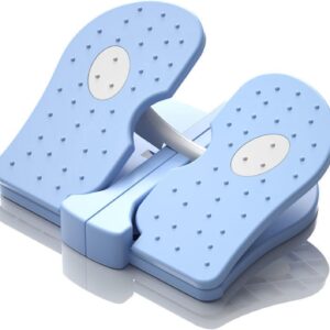 Compact Foot Stepper Machine, Quiet Folding Leg Workout Trainer, Anti Slip Mini Stepper Trainer, Reinforced Nylon Material, Lightweight Office Home Exercise Equipment, Convex