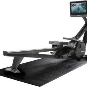 Hydrow Under Machine Mat for Exercise Equipment, Non-Slip Exercise Mat for Stability and Floor Protection, Suitable for Rowing Machine, Treadmill, Bike and Home Workout (3’L x 7.5’W X 0.125′ Thick)