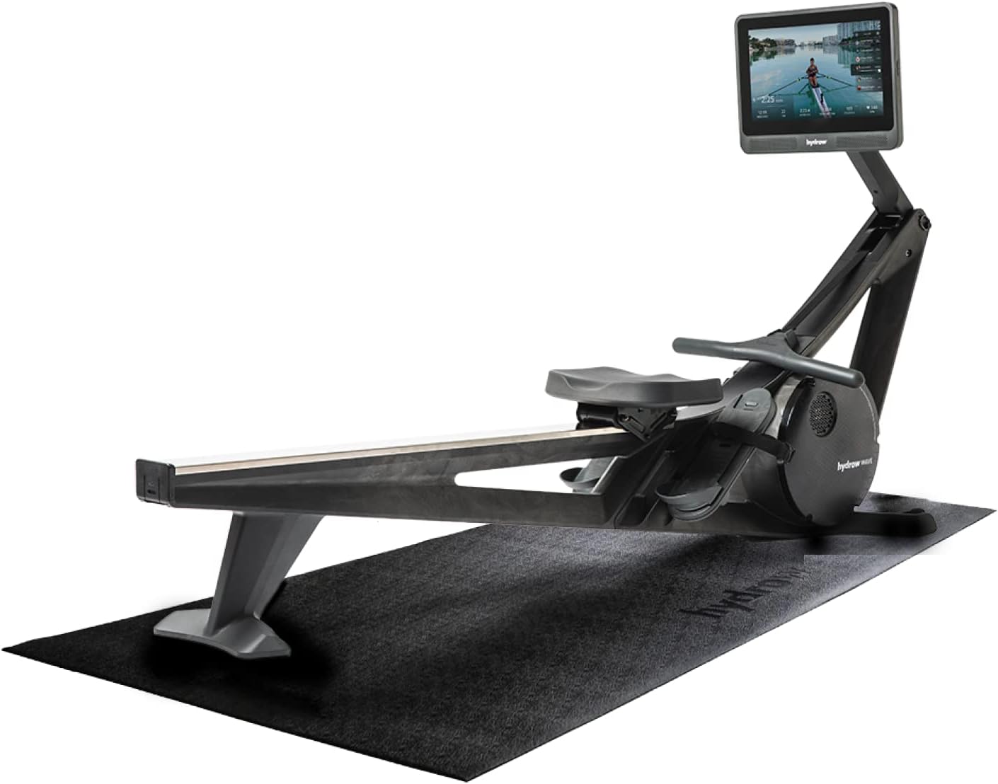 Hydrow Under Machine Mat for Exercise Equipment, Non-Slip Exercise Mat for Stability and Floor Protection, Suitable for Rowing Machine, Treadmill, Bike and Home Workout (3'L x 7.5'W X 0.125' Thick) - Image 2