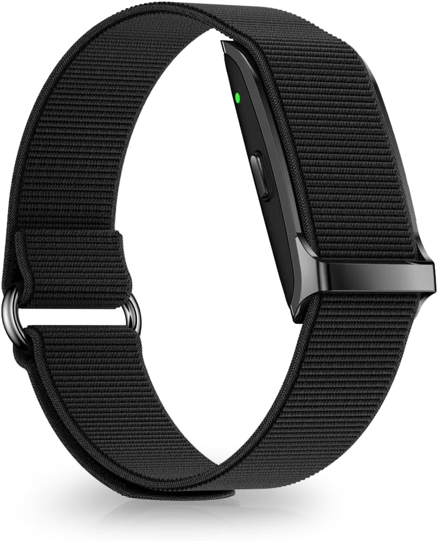 Smart Health Wristband, Fitness & Activity Tracker, One-Touch Measurement Function, Measuring Heart Rate, Sleep, Stress Health Data, 120+ Exercise Modes, Wearable Health Tracker with GPS