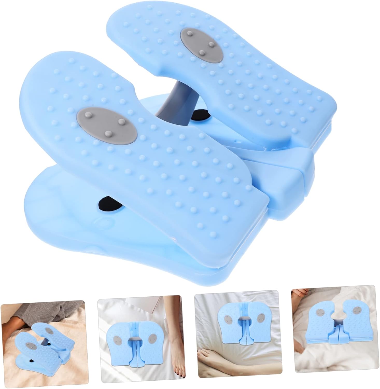 Toyvian Mini Stepper Machine for Home Fitness Portable Climbing Trainer Adjustable Resistance Non-Slip Foot Pedals and Compact Design for Weight Loss Suitable for Men and Women - Image 7