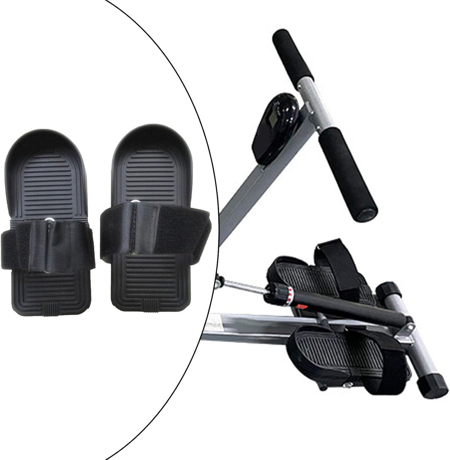 Universal Rowing Machine PP Pedals Easy to Install for Fitness - Image 5