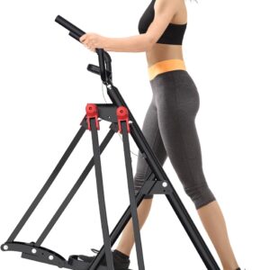 Air Walk Elliptical Glider Machine,Ellipse Home Cross-Training Arm/Leg Cardio Workout Machine for Senior & Adult,Side Sway Action 360 Motion Full-Body Exerciser for Home Gym